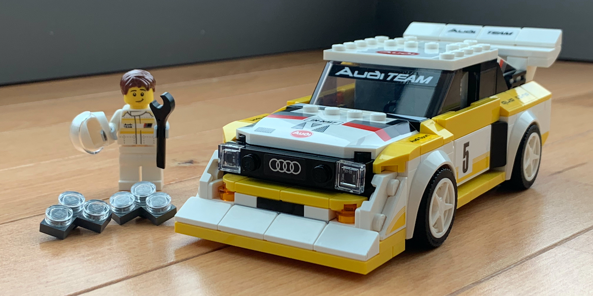 As the first 8 wide set we’ve reviewed the Audi Sport Quattro S1 is a huge leap forward for the Speed Champions line. This is genuinely a great representation of the vehicle and a great LEGO set.
