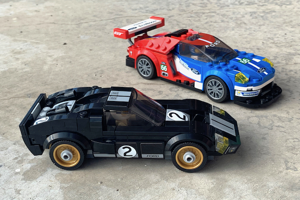 Lego 75881 speed champions 2016 online ford gt & 1966 ford gt40