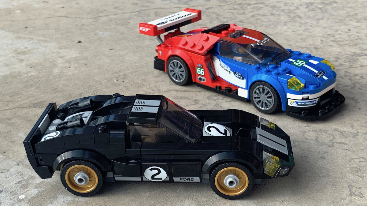 These two models represent the past and future of Ford's highest level motorsports program and both capture the details of their real life equivalents well.
