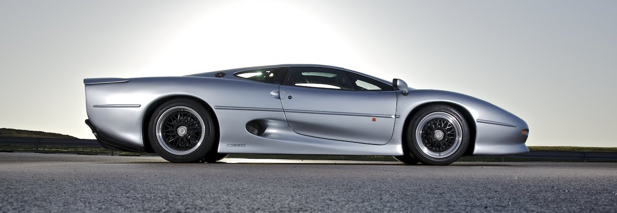 Jaguar XJ220 Chassis 004, one of ten pre-production vehicles.