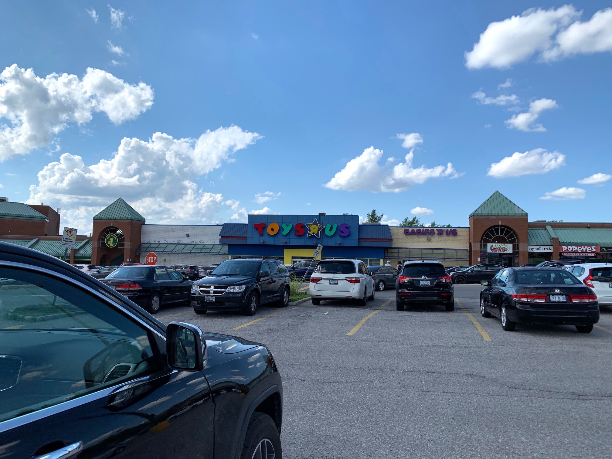 The jackpot - located in a relatively ordinary looking Toys R' Us store 20 minutes drive outside of the city. Stock locators on big box retailers websites can be your friend!