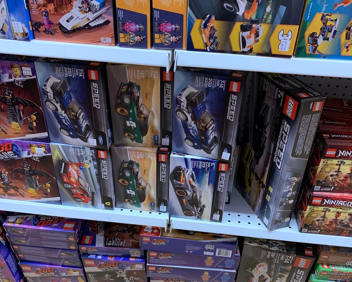 Slim pickings in central Toronto - turnover too fast and reduced stock space means we're only seeing the latest, commonly available sets stacked deep on the shelves.