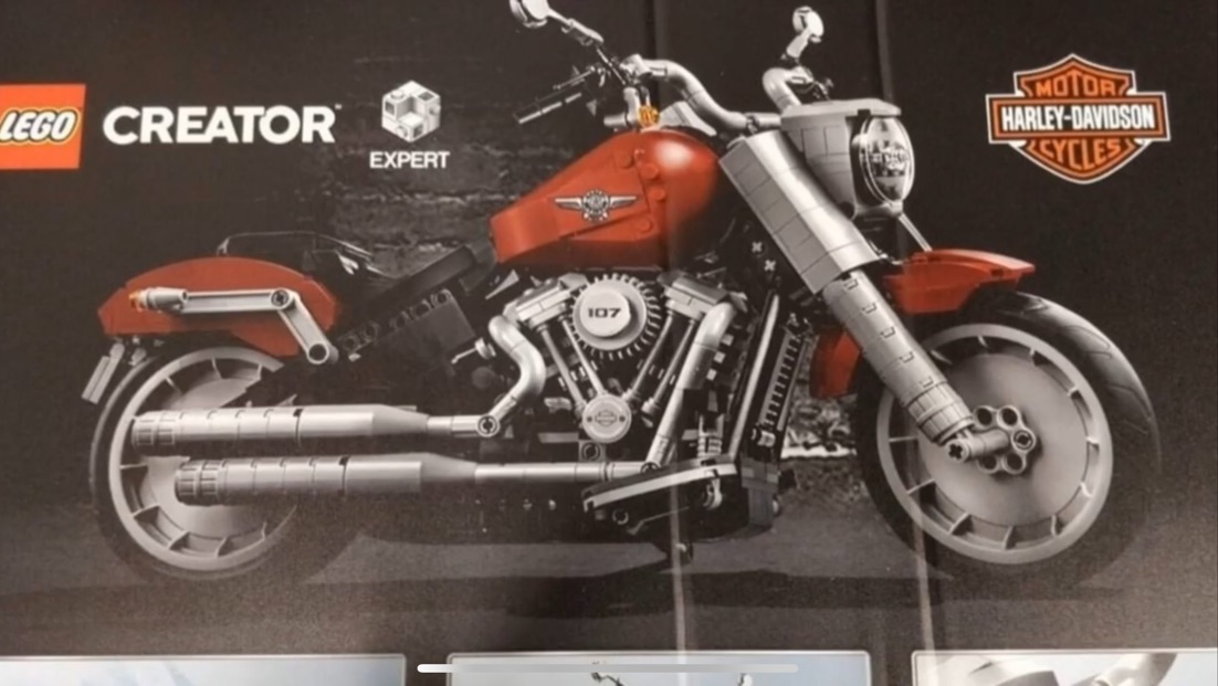 Leaked image of the LEGO Creator Expert Harley-Davidson Set 10269, due to be announced in August