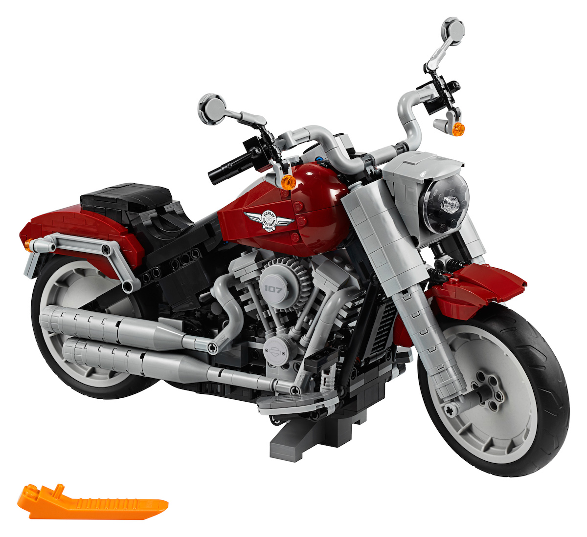 The newly announced LEGO Creator Expert Harley-Davidson Fat Boy, Set 10269