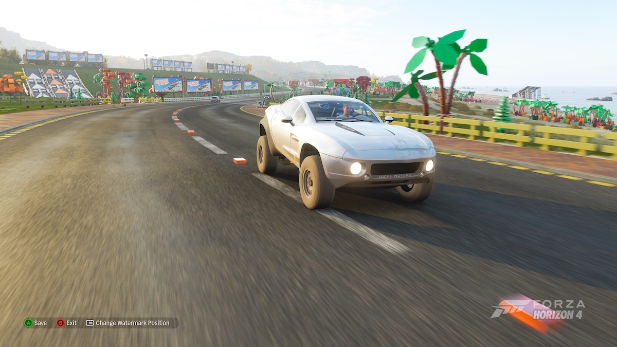 The Local Motors Rally Fighter is a weird looking vehicle in Forza Horizon 4, but hey - you need it for this challenge!