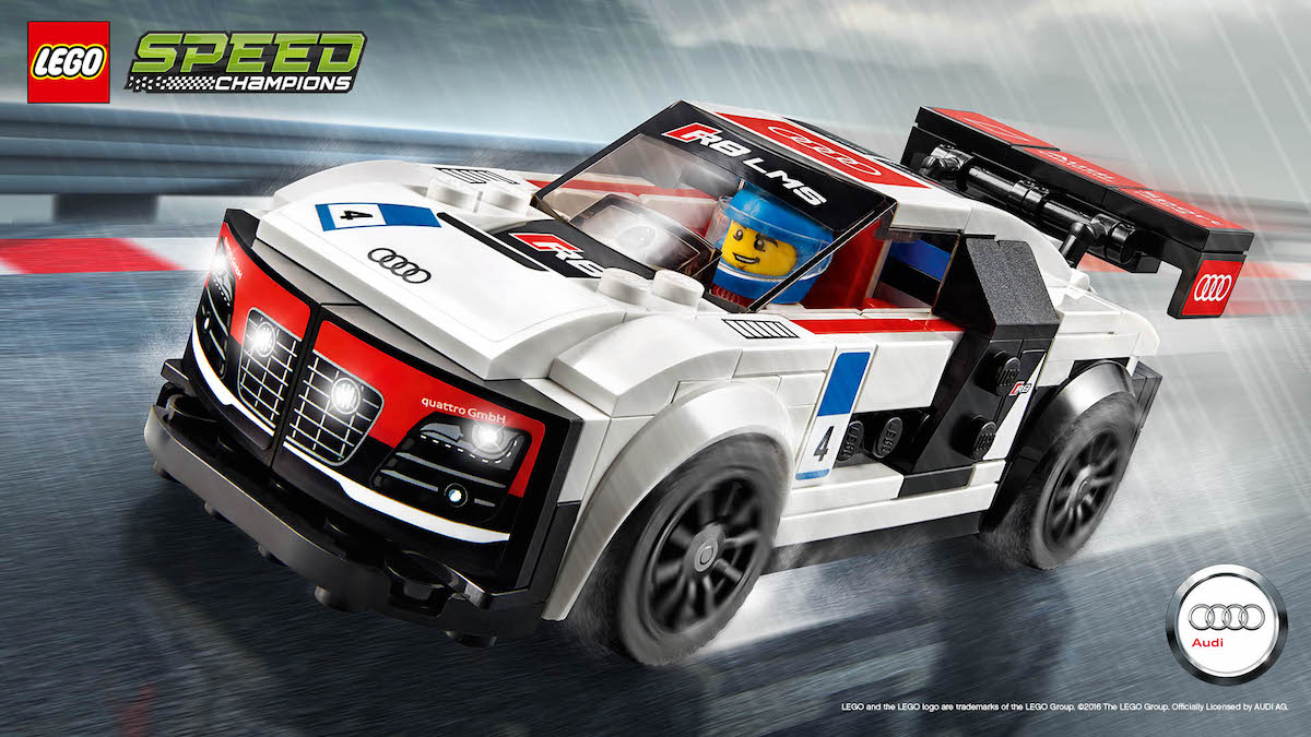 Speed Champions Audi R8 LMS ultra, set 75873. Image © LEGO Group.