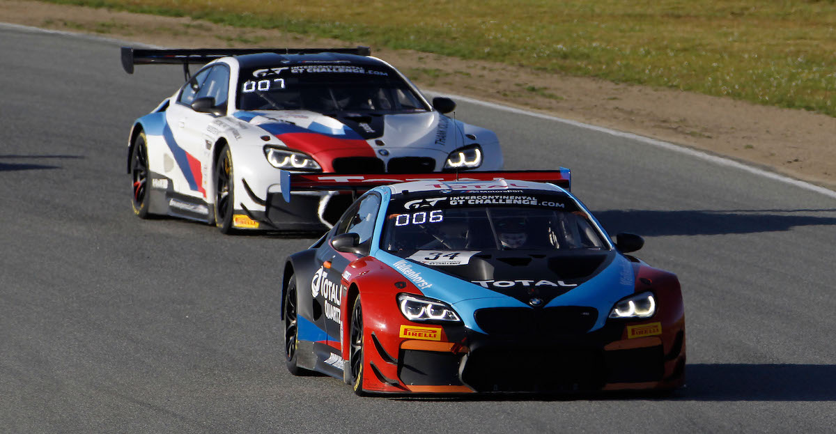 The BMW M6 GT3, already sligthly dated compared to the BMW M8 running in the World Endurance Championship. Image © BMW Group