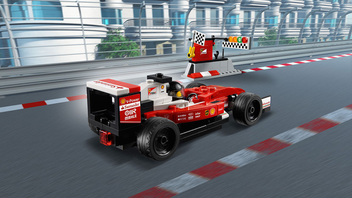 The 2017 Scuderia Ferrari SF-16-H set 75879, our most recent look at an up-to-date Formula One Speed Champions set Image © LEGO Group.