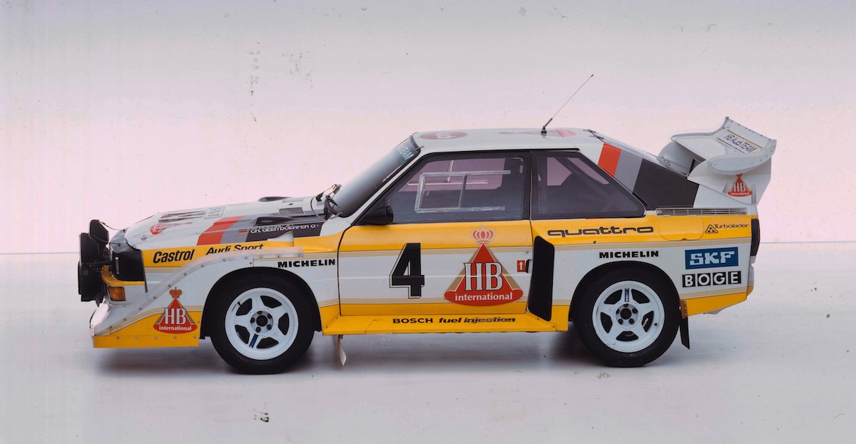 The 1985 Audi Quattro S1. A niche bit of motorsport history, but radical enough to have a unique look at Speed Champions scale.