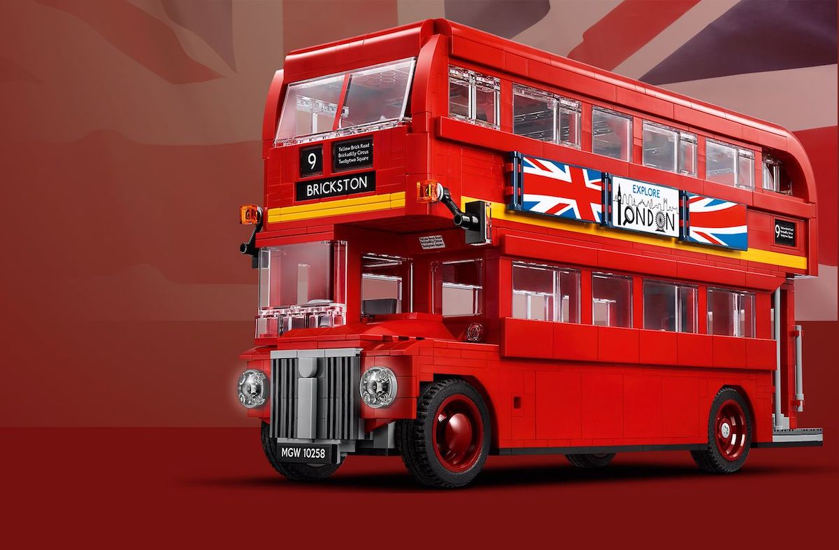 The LEGO Creator Expert London Bus 10258 is a distinctive model which we'll expect to see in the line for a while yet, but if you're after this one 20% off isn't too bad. Image © LEGO Group.