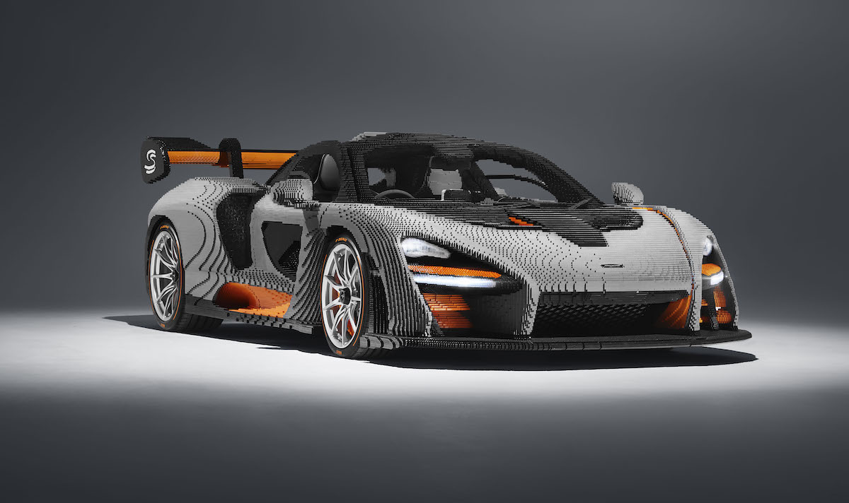 The full scale McLaren Senna looks like an epic build, and even has a functioning interior and ignition so you can turn it on. If you can get to the tour go and check it out!