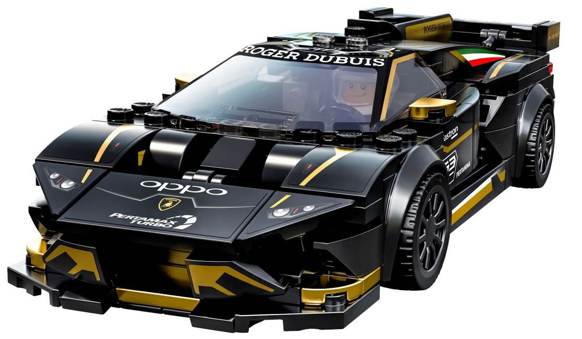 Probably the most anticipated model so far, the LEGO Speed Champions Lamborghini Huracan Super Trofeo EVO - low and wide, this model really shows the new 8-wide design language.