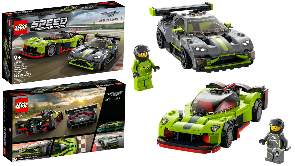 Aston Martin have a huge endurance racing program alongside their F1 team and finally seeing their brand on some Speed Champions sets brings us our GT3 and prototype hit.