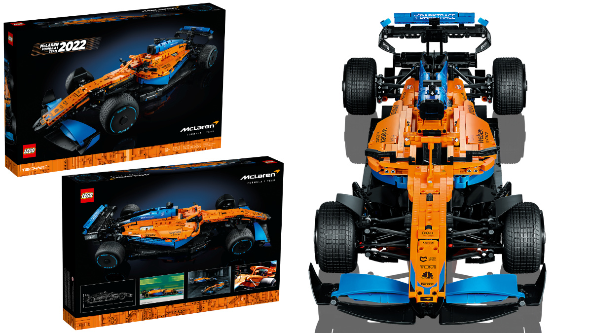 LEGO Technic 42141 McLaren Formula 1 Race Car unveiled [News