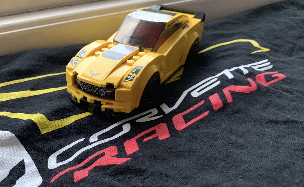 The LEGO Speed Champions Chevrolet Corvette Z06 75870