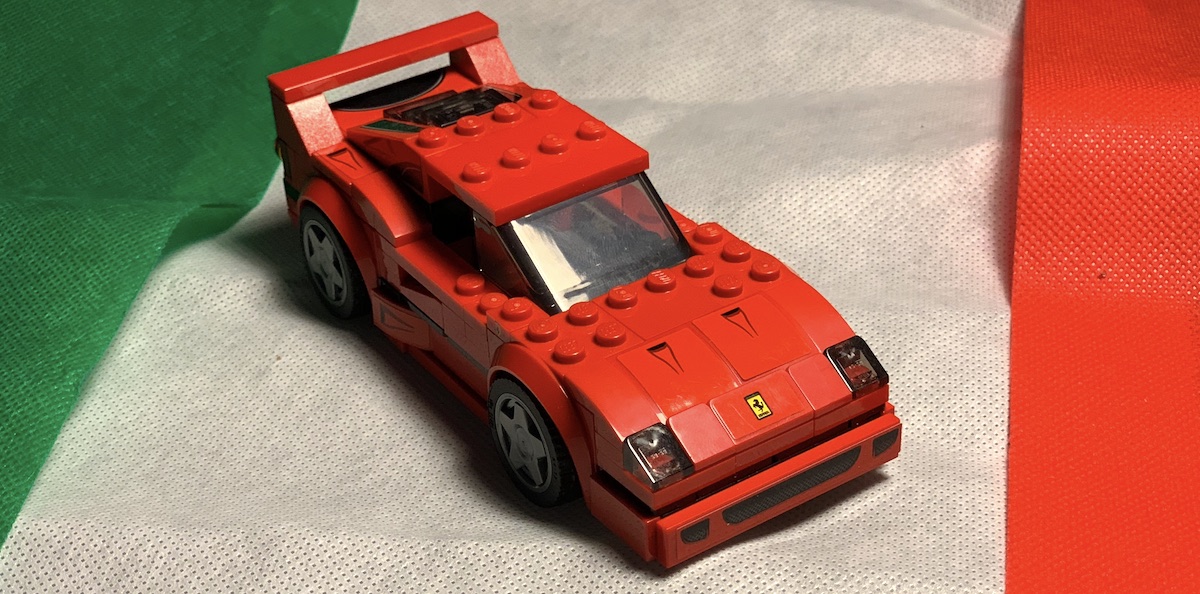 Lego speed champions ferrari f40 competizione hot sale