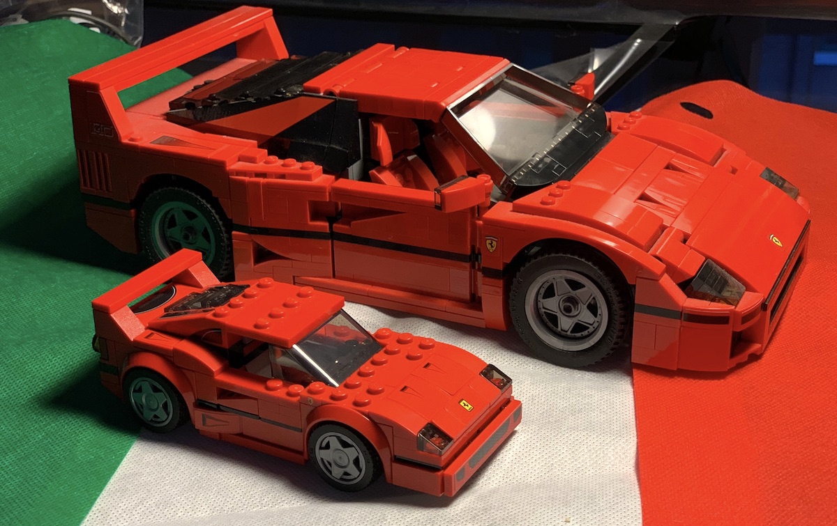 Lego speed champions discount ferrari f40 competizione