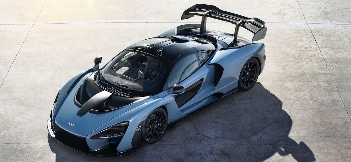 The real deal - McLaren Senna in Victory Grey